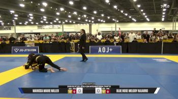 Blue Rose Melody Najarro vs Marissa Marie Miller 2026 IBJJF Jiu-Jitsu CON International