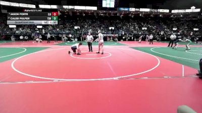 209 lbs Quarterfinal - Jason Forte, ELR1 vs Caleb Pulfer, TSWA