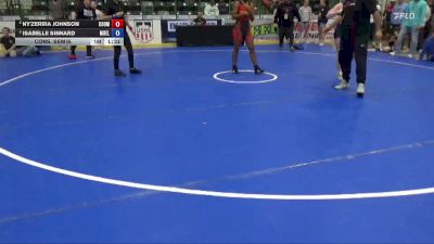 135 lbs Cons. Semis - Ny'Zerria Johnson, Doomsday vs Isabelle Sinnard, Moyer Elite
