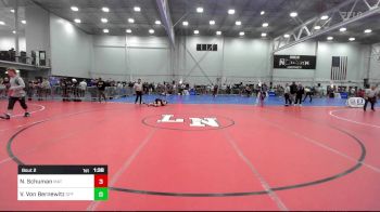 106A lbs Rr Rnd 1 - Nathan Schuman, Mat Assassins Wrestling Club vs Vince Von Bernewitz, Off Da Grid