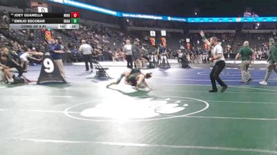 120 lbs Consi Of 8 #1 - Joey Guanella, Windsor (NC) vs Emilio Escobar, Granite Hills (SD)