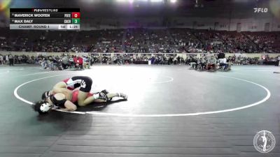 B4A-150 lbs Champ. Round 1 - Maverick Wooten, Poteau vs Max Daly, Cache