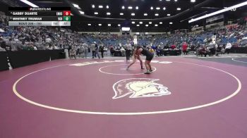 190 lbs Cons. Round 2 - Whitney Truman, Valley Center Hs vs Gabby Duarte, Emporia Hs
