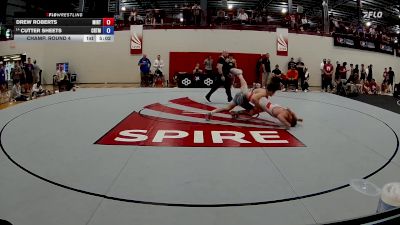 70 kg Champ. Round 4 - Drew Roberts, Minnesota - RTC vs Cutter Sheets, Cowboy RTC/ Titan Mercury Wrestling Club (TMWC)