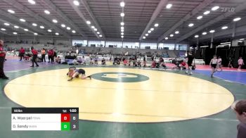 90 lbs Semifinal - AJ Woerpel, POWA vs Dakota Sandy, Mat Assassins Black