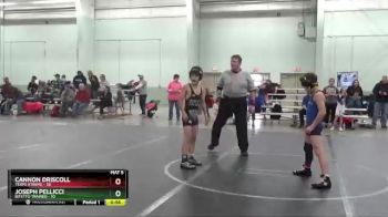 88 lbs Finals (2 Team) - Joseph Pellicci, Bitetto Trained vs Cannon Driscoll, Terps Xtreme