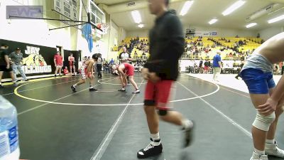 106-A lbs Consi Of 4 - Cole Cushman, Fort Gibson Youth Wrestling vs Lucky Vang, Tulsa Union