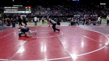 144 lbs Champ. Round 2 - Jordan Schield, Gonzaga Prep vs Emiliano Arreola, Hillsboro