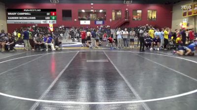 157 lbs Cons. Round 5 - Brady Campbell, The Citadel vs Xander Mcwilliams, Lander