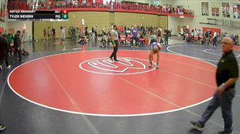 144 lbs Champ. Round 1 - Sayed Hassany, Westview vs Tyler Sievers, Peninsula