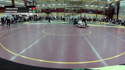 113 lbs Cons. Round 5 - Chance Wuhr, Lake Catholic vs Shiloh Joyce, Christian Brothers Academy