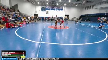 115 lbs Cons. Round 2 - Cameron Sisneros, Sage Valley Jr High vs Devin Kramer, Carey Jr High