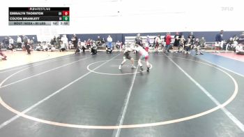 80 lbs Consi Of 8 #1 - Emmalyn Thornton, OH vs Colton Bramlett, IN