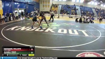 126 Blue Semifinal - Russell Crum, Wellington Community Hs vs Nathaniel Williams, South Dade