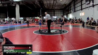 90 lbs Round 4 (6 Team) - Grant Early, GREAT NECK WC - GOLD vs Ryan Trepeta, CLINIC WRESTLING