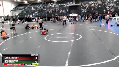 67 lbs 1st Place Match - Brooks Bayer, Howells-Dodge vs TyJon Stovall, Ready RP Nationals