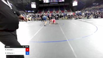 220 lbs Rnd Of 128 - Robert Atwood, Tennessee vs Oscar Williams, Oklahoma