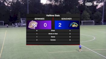Replay: Sewanee University vs Goucher - FH | Sep 1 @ 7 PM