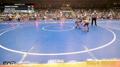 55 lbs Round Of 16 - Kainoa Gacuma, Reign WC vs Blaine Page, All I See Is Gold Academy