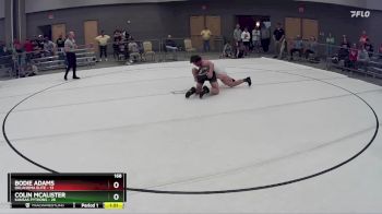 168 lbs Round 4 (8 Team) - Colin McAlister, Kansas Pythons vs Bodie Adams, Oklahoma Elite