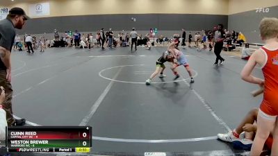 52 lbs Round 9 (10 Team) - Weston Brewer, Warriors WC vs Cuinn Reed, Capital City WC