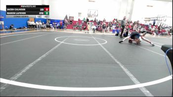 155 lbs Semifinal - Corbin Davis, Lions Wrestling Academy vs Braylon Hey, Standfast