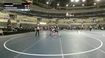 145 Championship Bracket Cons. Round 4 - Malik Cain, Anoka vs Spencer Myers, Kasson-Mantorville