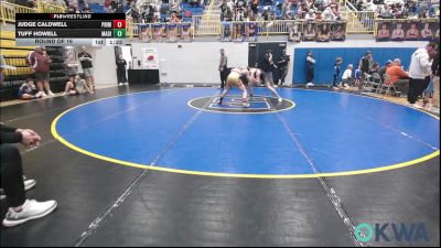 130 lbs Round Of 16 - Judge Caldwell, Prime Wrestling vs Tuff Howell, Madill Takedown