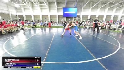 113 lbs Round 3 (8 Team) - Jeredy Nilges, Kansas vs Caleb Kirk, Louisiana