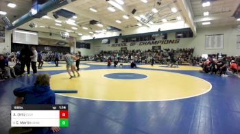 109 lbs Round Of 16 - Alijah Ortiz, Clovis North vs Caine Martin, Camarillo