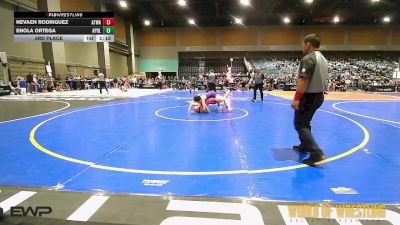 112 lbs 3rd Place - Nevaeh Rodriguez, Atwater Wrestling vs Enola Ortega, Apollo Mat Club