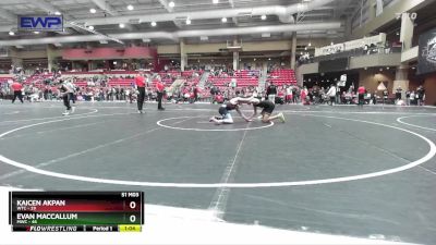 120 lbs Cons. Round 5 - Kaicen Akpan, WTC vs Evan MacCallum, MWC