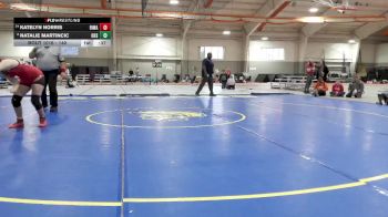 140 lbs Cons. Round 7 - Natalie Martincic, Orange High School vs Katelyn Norris, Big Walnut