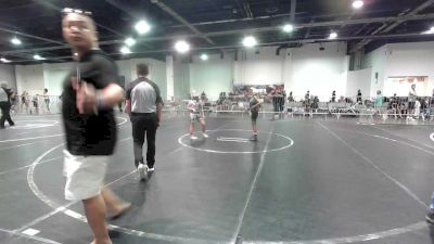 74 lbs Semifinal - Mia Dominguez, Unattached vs Davina Chocoteco, Scotsmen WC