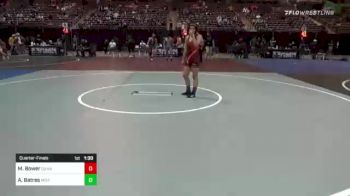 116 lbs Quarterfinal - Mattison Bower, Damaged Ear WC vs Arianna Batres, Misfits