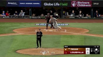 Texas Baseball vs Louisville Baseball Highlights At Globe Life | 2025 Shriners Children's College Showdown