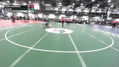 126 lbs Consi Of 32 #1 - Kaden Chamberlin, Glens Falls vs Eli Faus, Indian River