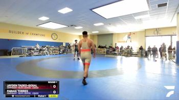 87kg/100kg Round 1 - Jayden Tadeo-Gosal, Community Youth Center - Conco vs Fabian Torres, Community Youth Center - Conco