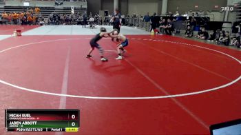 70 lbs Quarterfinals (8 Team) - Micah Suel, Chaska/Chanhassen vs Jaden Abbott, Adrian