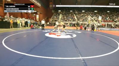 2A-113 lbs Cons. Round 2 - Adam Branson, Tongue River vs Tel LaDuke, Wright