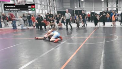 82 lbs Cons. Quarters - Oscar Warrick, Punisher Wrestling Company vs Austin Fish, All-Phase Wrestling Club
