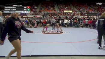 130 lbs Semifinal - Wendy Candia, Pratt HS vs Payge Vetsch, Meriden-Jefferson West
