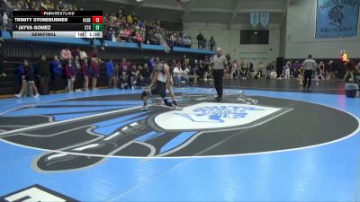 110 lbs Semifinal - Jayva Gomez, South Tama vs Trinity Stoneburner, Ogden