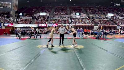 G - 115 lbs Champ. Round 1 - Kyra Anderson, Chester-Joplin-Inverness Girls vs Tymber Barnes, Beaverhead Co. (Dillon) / Twin Bridges / Sheridan Girls