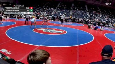 1A-138 lbs Cons. Round 2 - Egan Hadelman, St Francis School vs Robert Agzigian, Toombs County