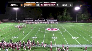 Replay: Hendrix vs Centenary - 2024 Hendrix College vs Centenary (LA) | Sep 7 @ 7 PM