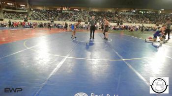 143 lbs Consi Of 8 #1 - Keaton Hoodenpyle, Noble Takedown Club vs Jordan Constant, Glenpool JH