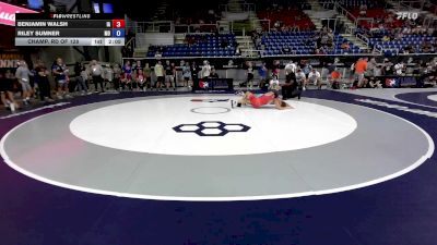 126 lbs Champ. Rd Of 128 - Benjamin Walsh, IA vs Riley Sumner, MO