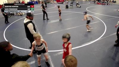 Elementary - 60 lbs Zane Godes, Lakeville vs John LaMere, Centennial