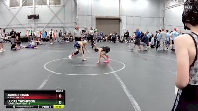 72 lbs Round 1 (4 Team) - Jaxon Hogan, Pursuit WA vs Lucas Thompson, Team Germantown